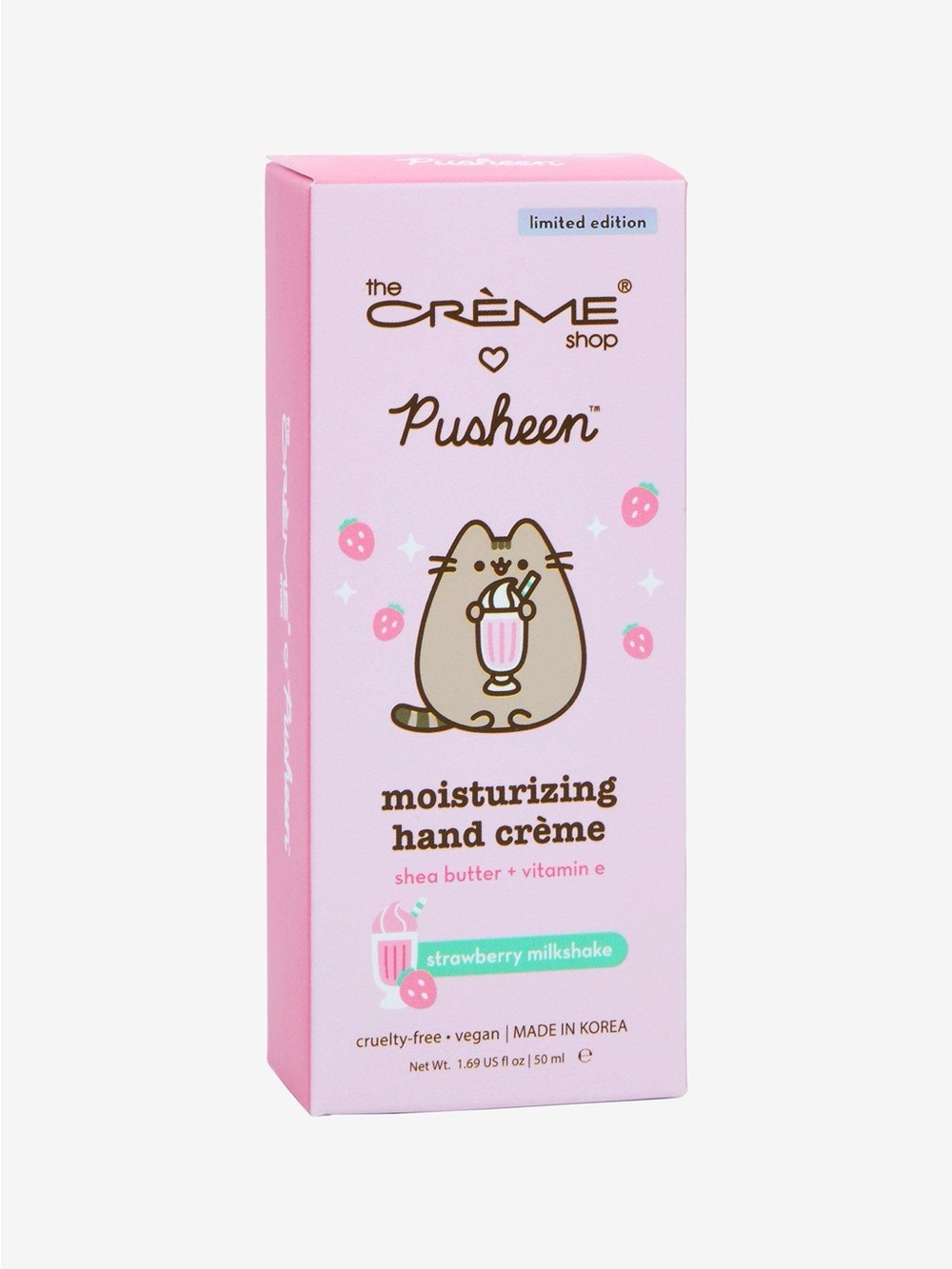 Pusheen Strawberry Milkshake Moisturizing Hand Crème